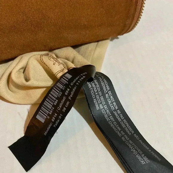 Massimo dutti brown leather crossbody handbag - Picture 13 of 15